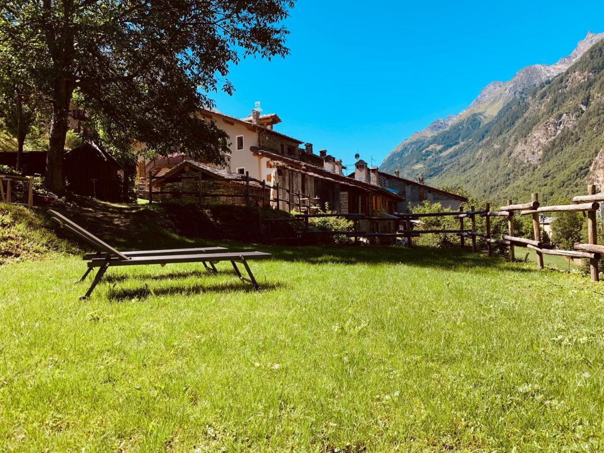 Lo Paglier - Le Four Des Alpes Apartment Rhemes-Saint-Georges Exterior foto